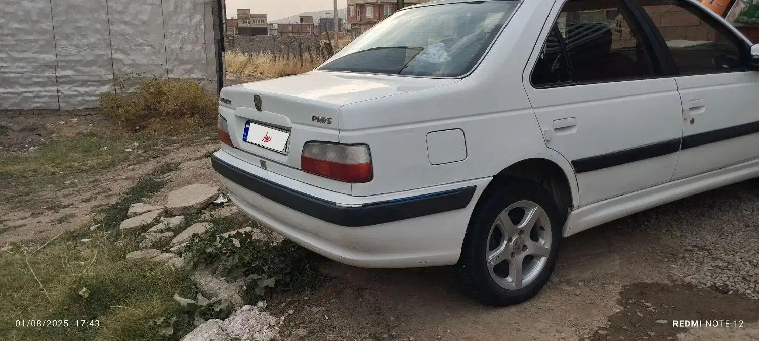 پژو پارس دوگانه سوز - 1391