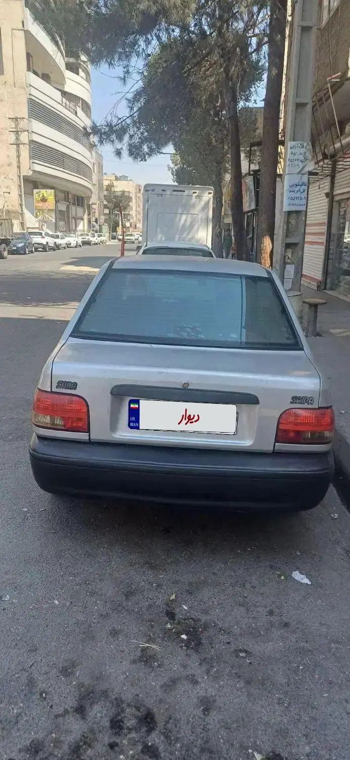 پراید صبا بنزینی - 1387