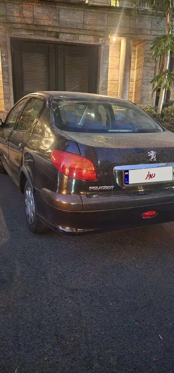 پژو ۲۰۶ صندوق دار v8 - 1389