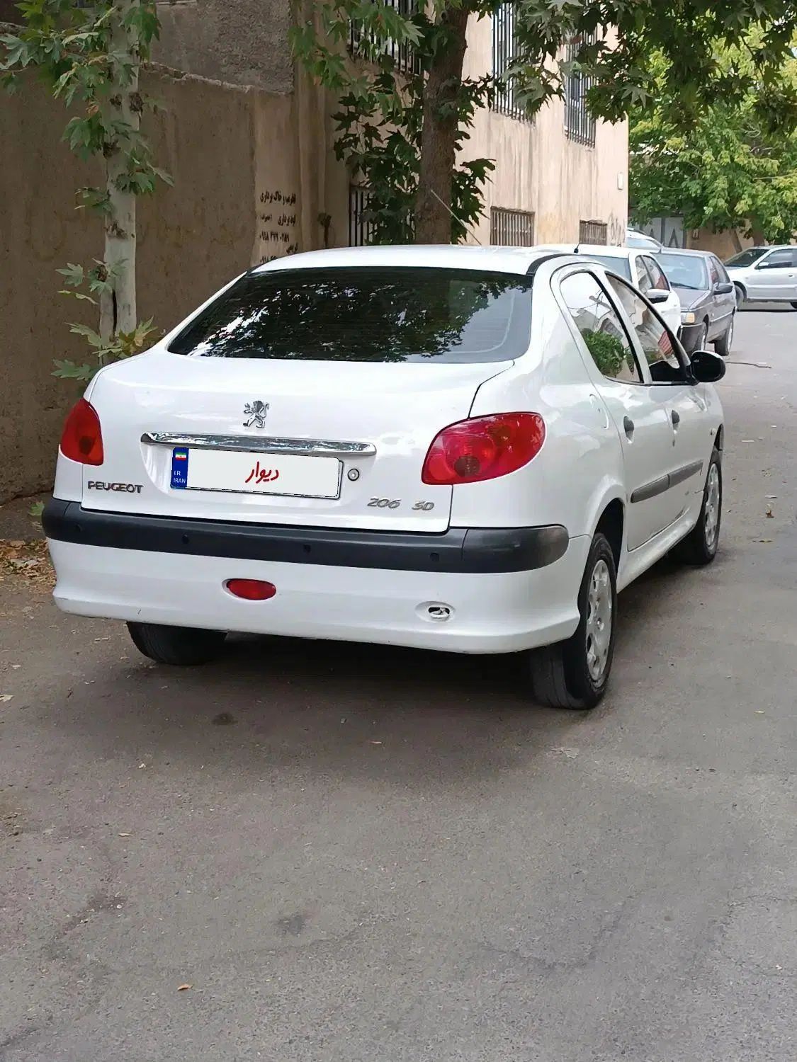 پژو ۲۰۶ صندوق دار v20 - 1390