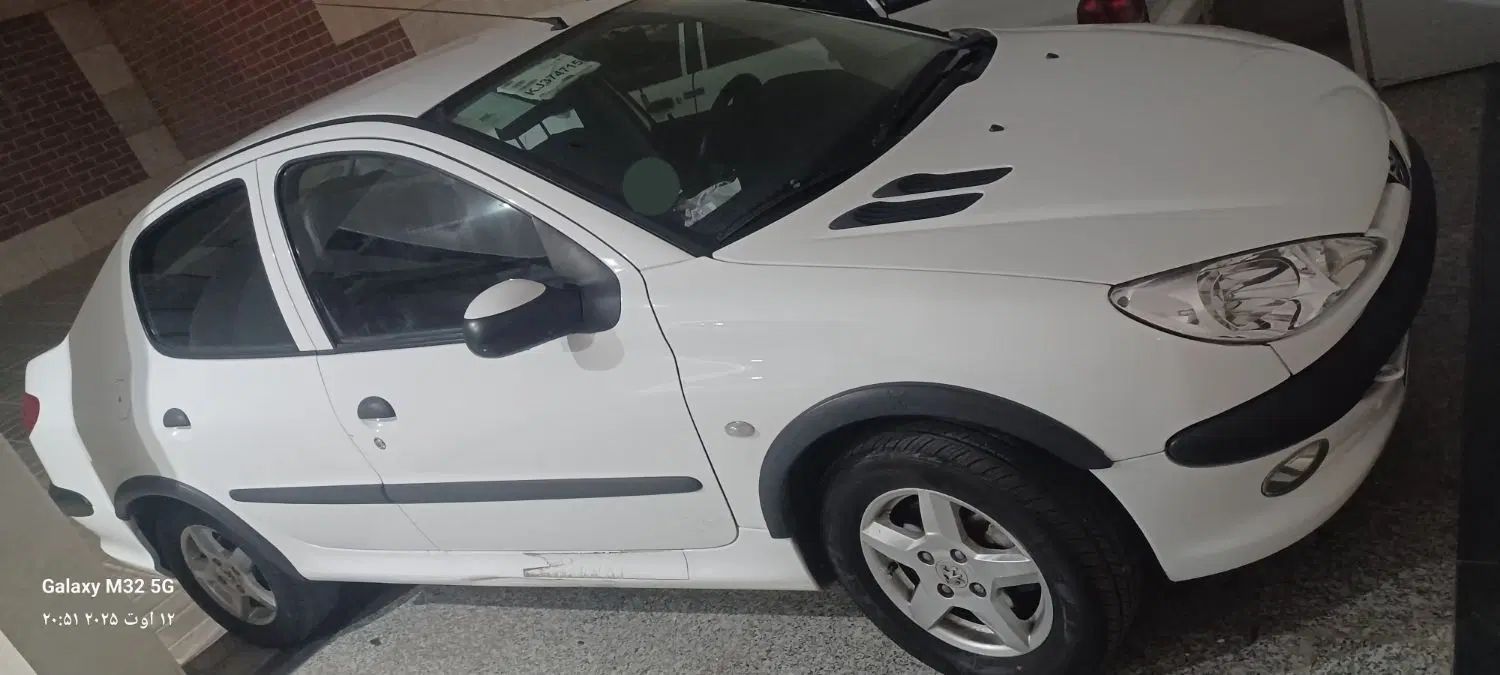 پژو ۲۰۶ صندوق دار v8 - 1398