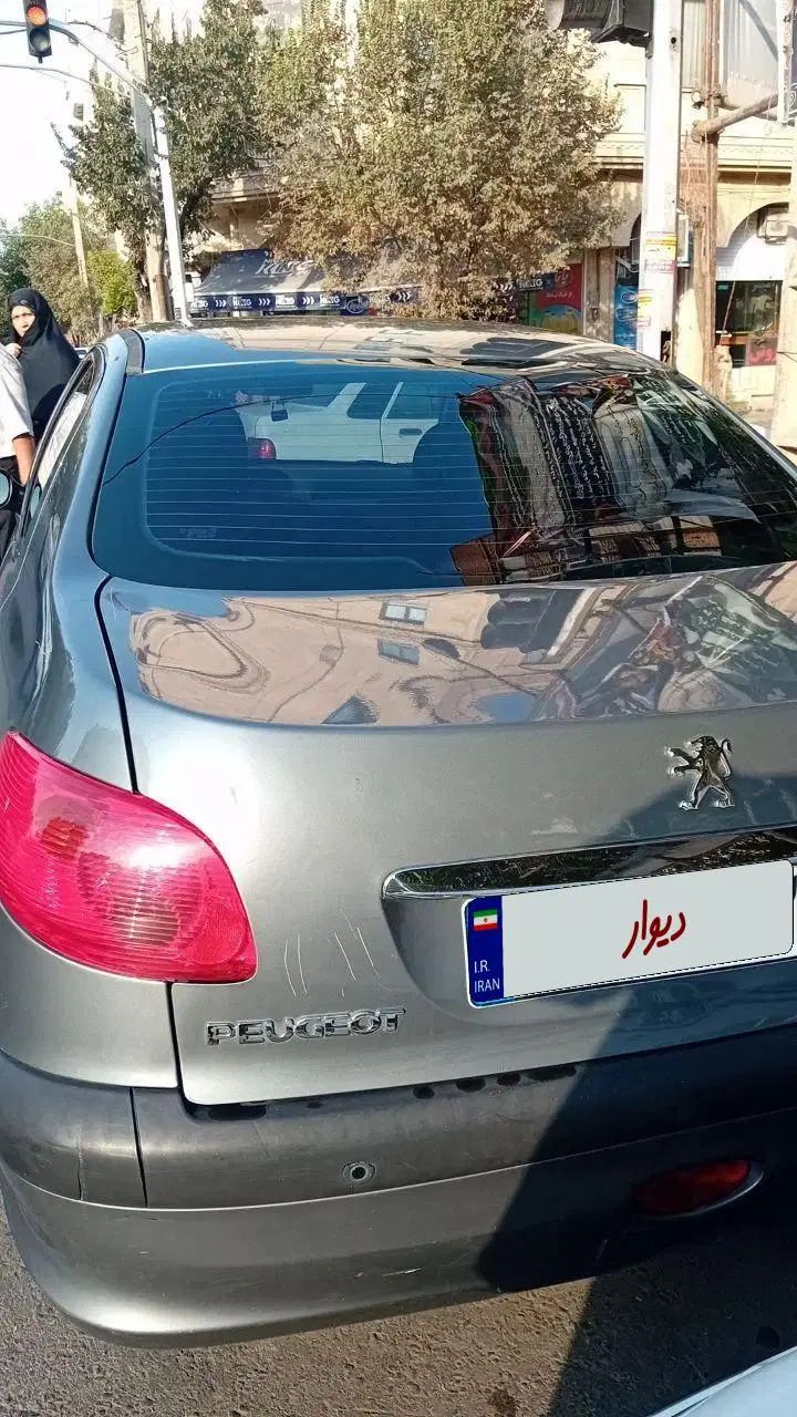 پژو ۲۰۶ صندوق دار v8 - 1393
