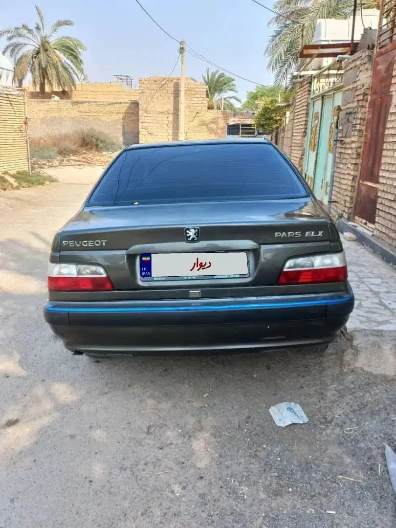 پژو پارس دوگانه سوز - 1386