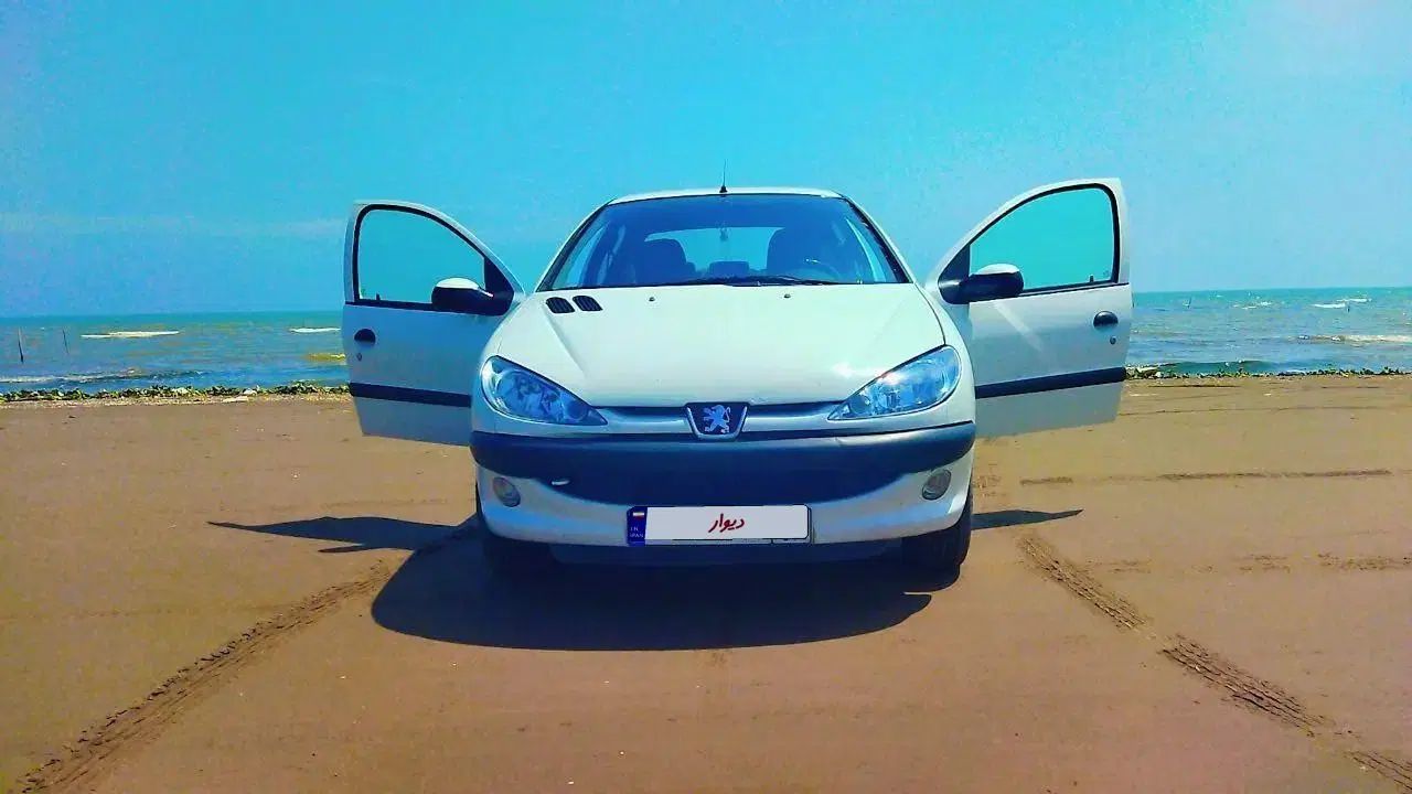 پژو ۲۰۶ صندوق دار v8 - 1391