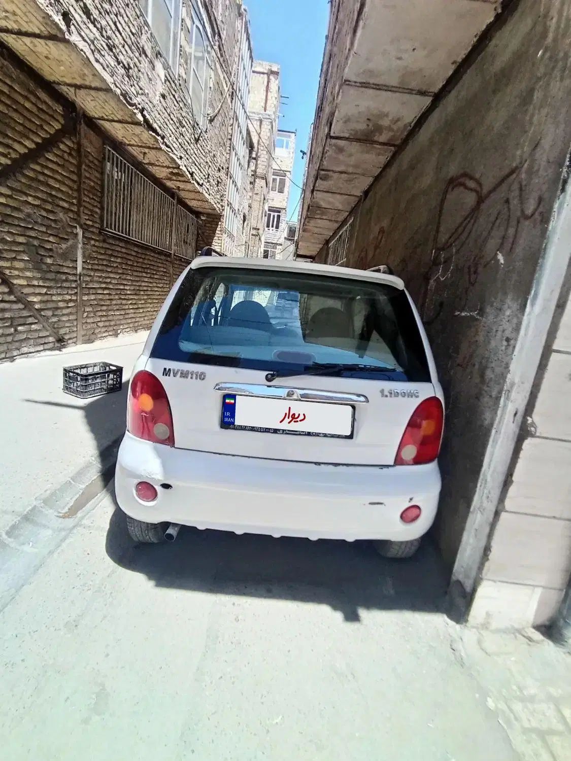 ام وی ام 110 چهار سیلندر دنده ای - 1393