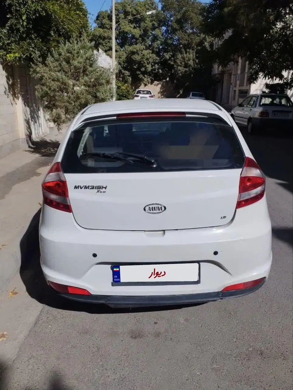 ام وی ام 315 هاچ بک ساده دنده ای - 1394