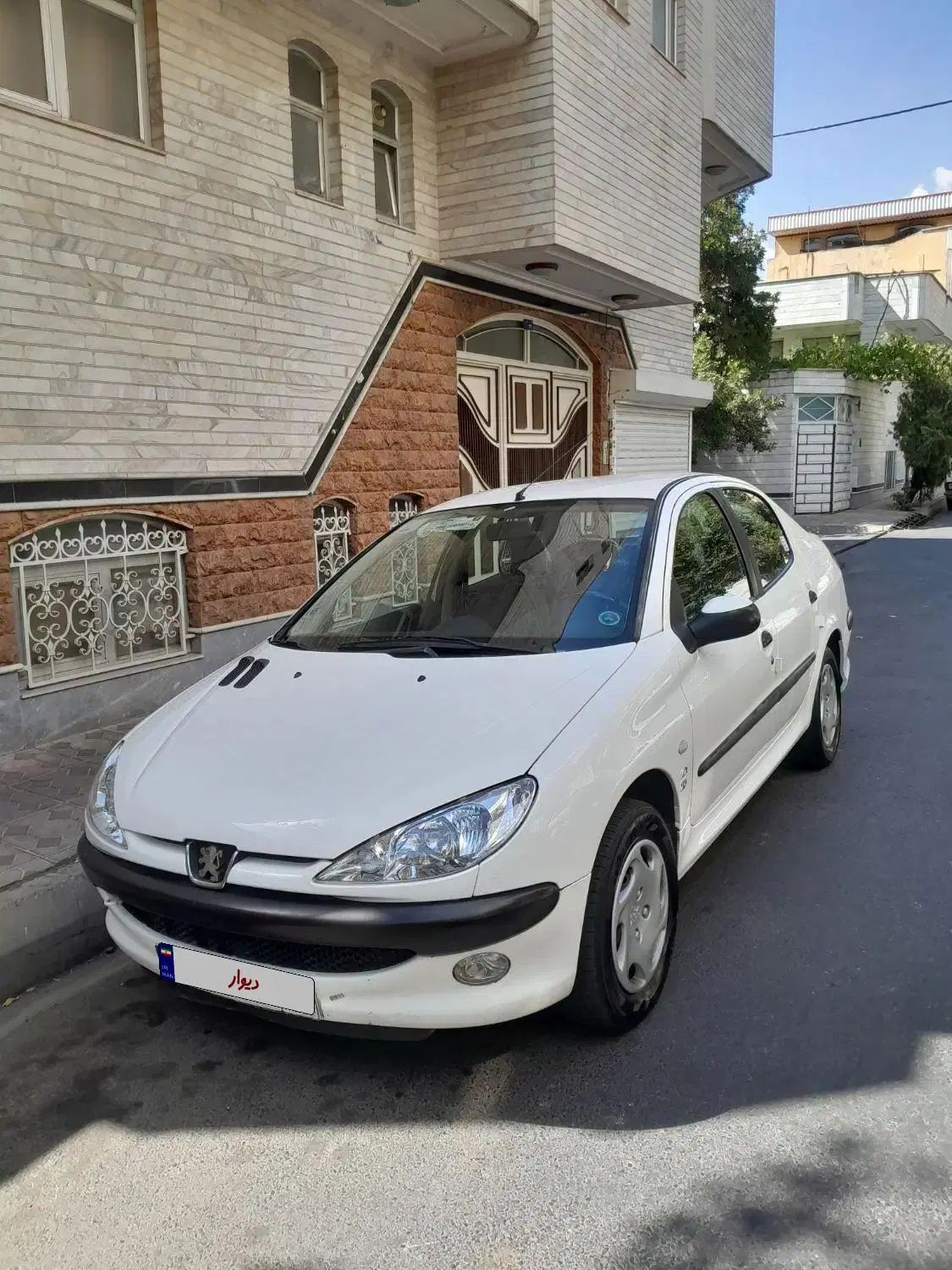 پژو ۲۰۶ صندوق دار v8 - 1389
