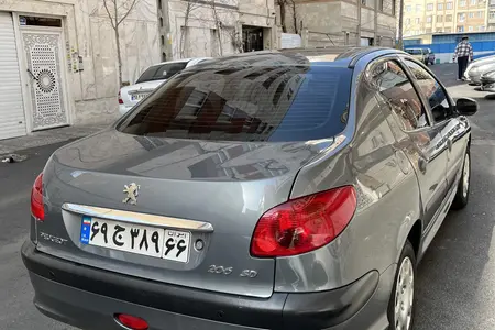 پژو ۲۰۶ صندوق دار v8 - 1396