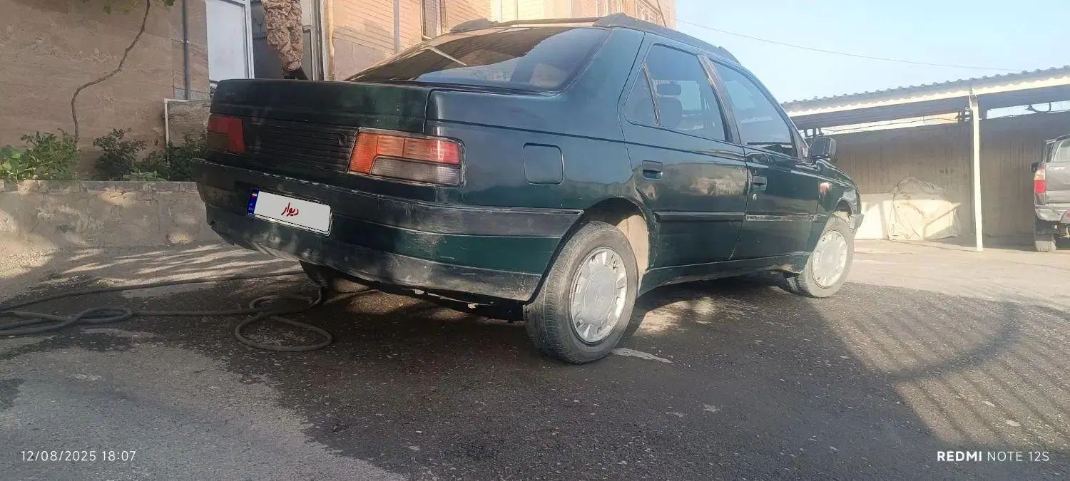 پژو آردی دوگانه سوز CNG - 1384
