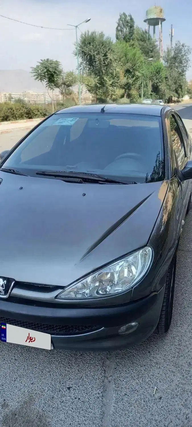 پژو ۲۰۶ صندوق دار v8 - 1386