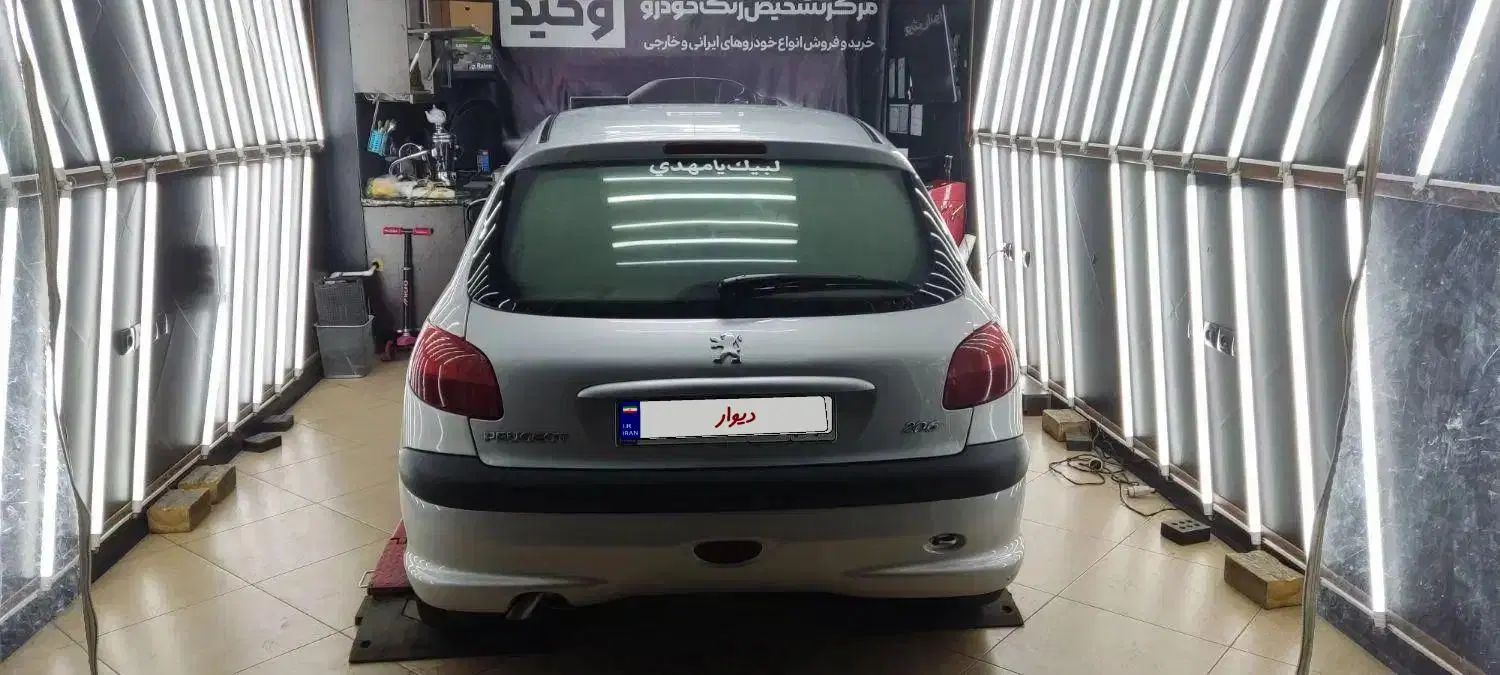 پژو 206 تیپ 2 - 1386