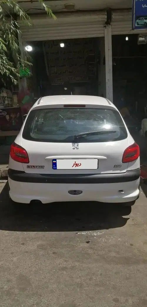 پژو 206 تیپ 3 - 1390