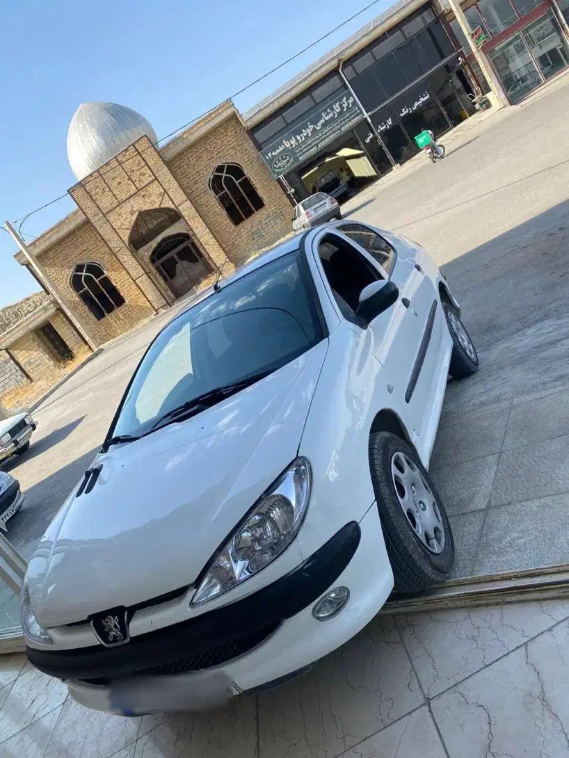 پژو ۲۰۶ صندوق دار v8 - 1396