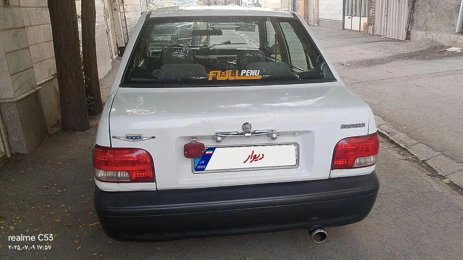 پراید صبا بنزینی - 1386