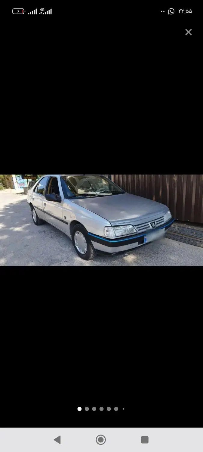 پژو 405 GLI - دوگانه سوز CNG - 1387