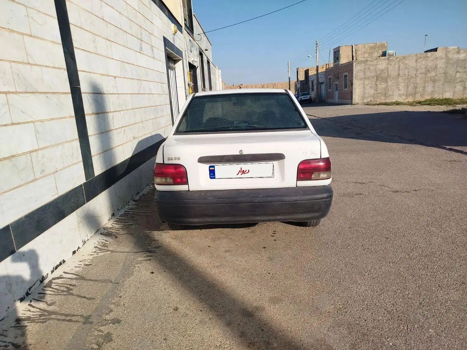 پراید صبا بنزینی - 1387