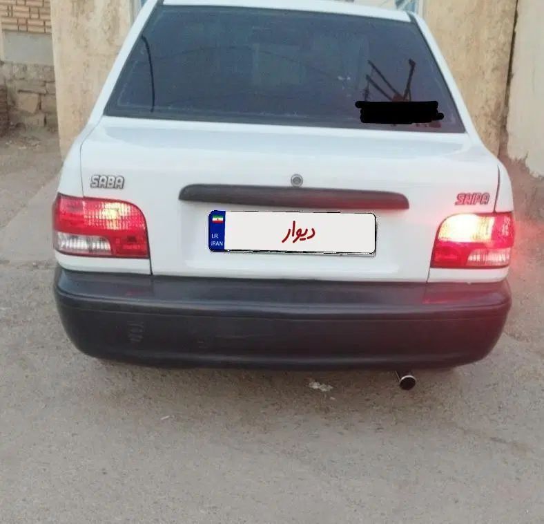 پراید صبا بنزینی - 1387