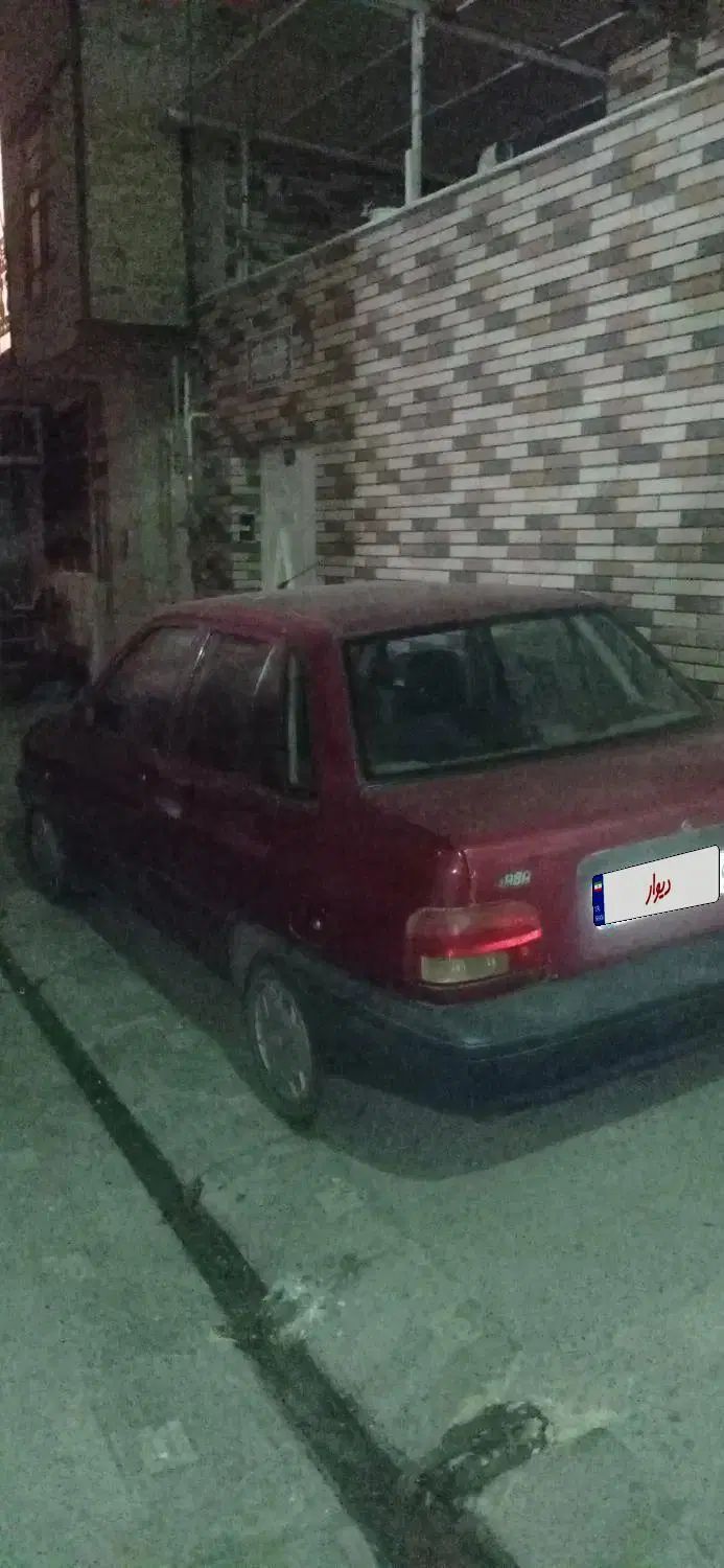 پراید صبا بنزینی - 1386