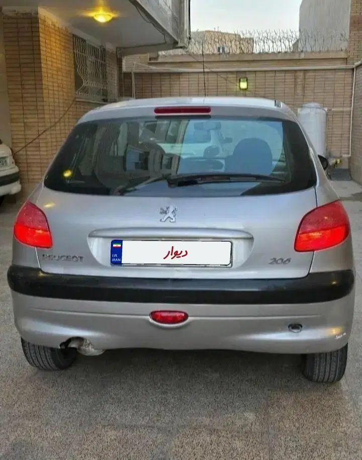 پژو 206 تیپ 2 - 1384