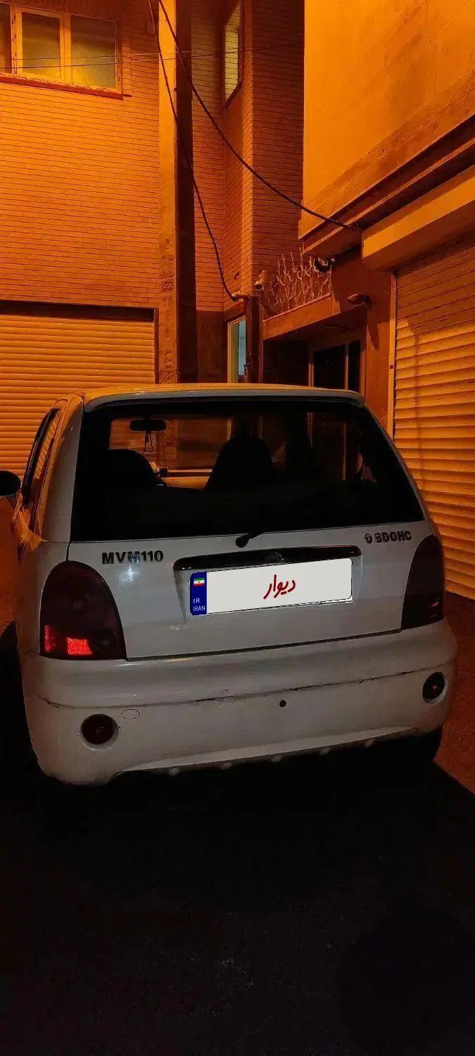 ام وی ام 110 سه سیلندر - 1389