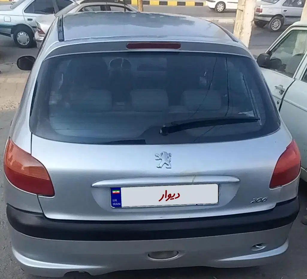 پژو 206 تیپ 3 - 1386