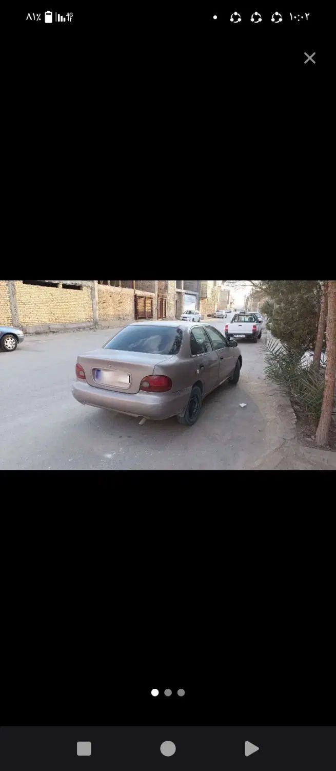 هیوندای اکسنت 1.6 لیتر بلو - 1995