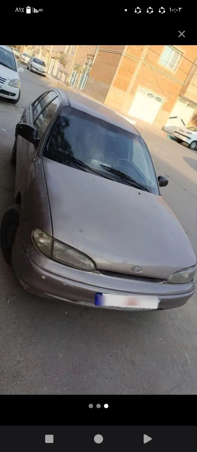 هیوندای اکسنت 1.6 لیتر بلو - 1995