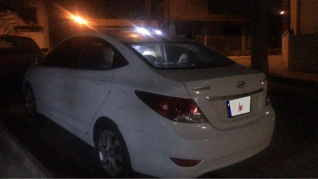 هیوندای اکسنت 1.6 لیتر بلو - 2011