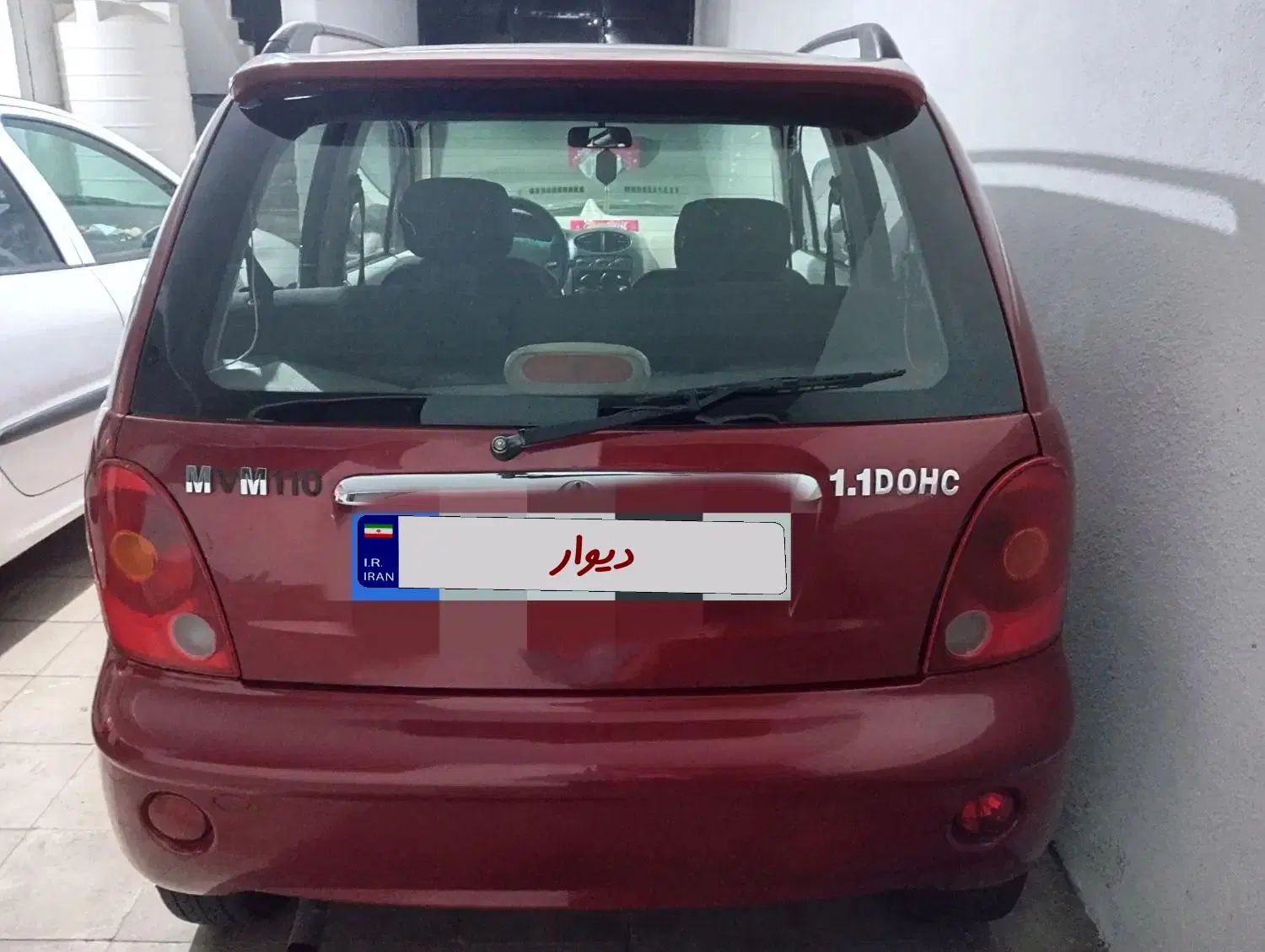 ام وی ام 110 چهار سیلندر دنده ای - 1391