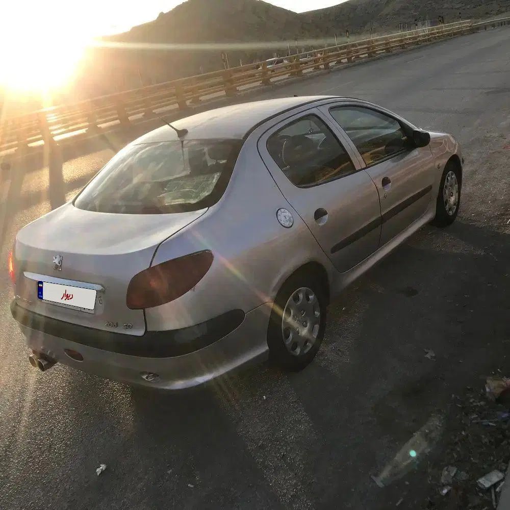 پژو ۲۰۶ صندوق دار v20 - 1387