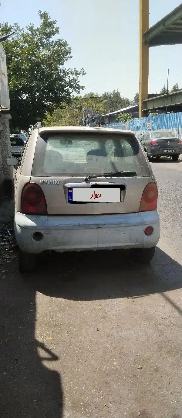 ام وی ام 110 چهار سیلندر دنده ای - 1392