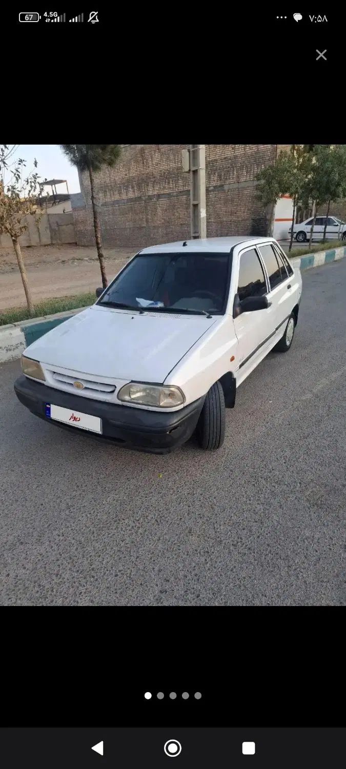 پراید صبا بنزینی - 1386
