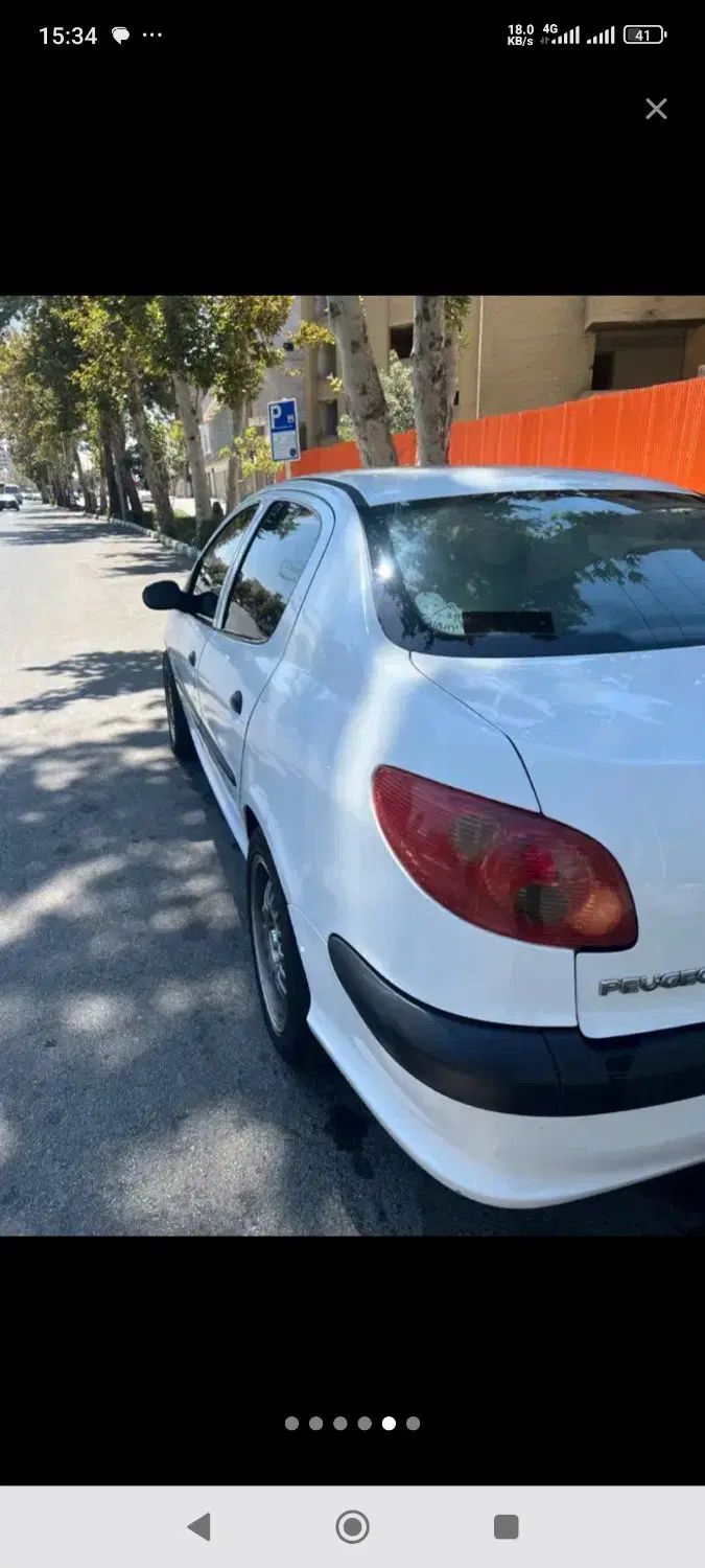 پژو ۲۰۶ صندوق دار v8 - 1393