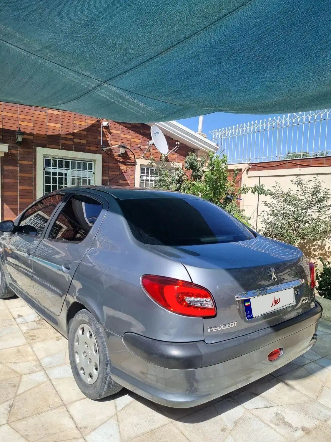 پژو ۲۰۶ صندوق دار v2 - 1388