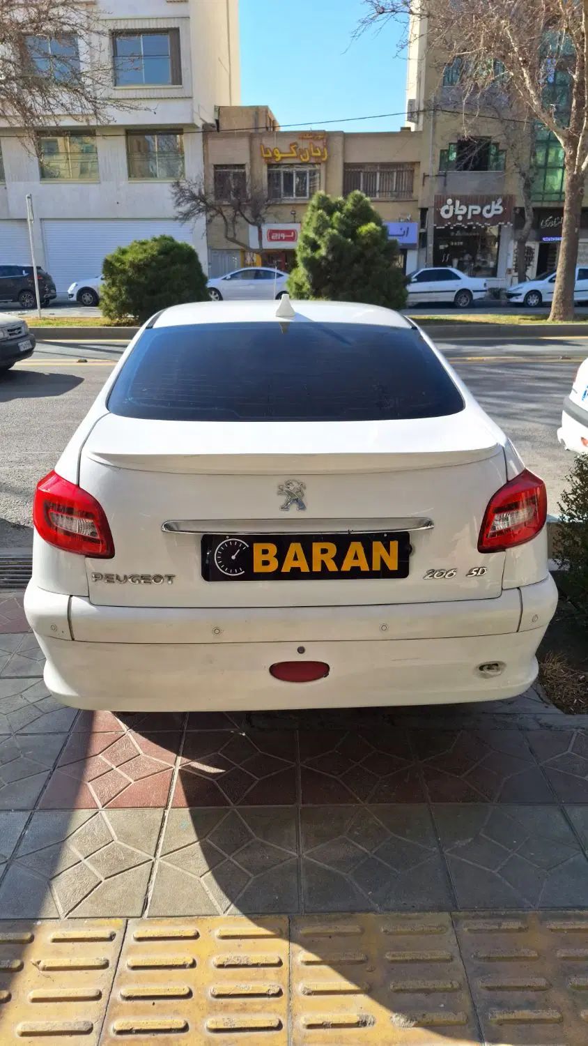 پژو ۲۰۶ صندوق دار v9 - 1390