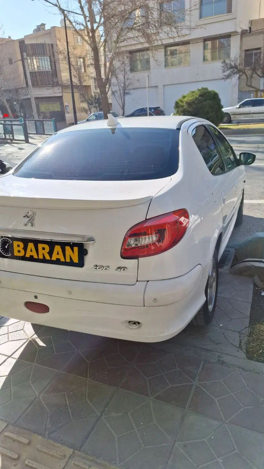 پژو ۲۰۶ صندوق دار v9 - 1390