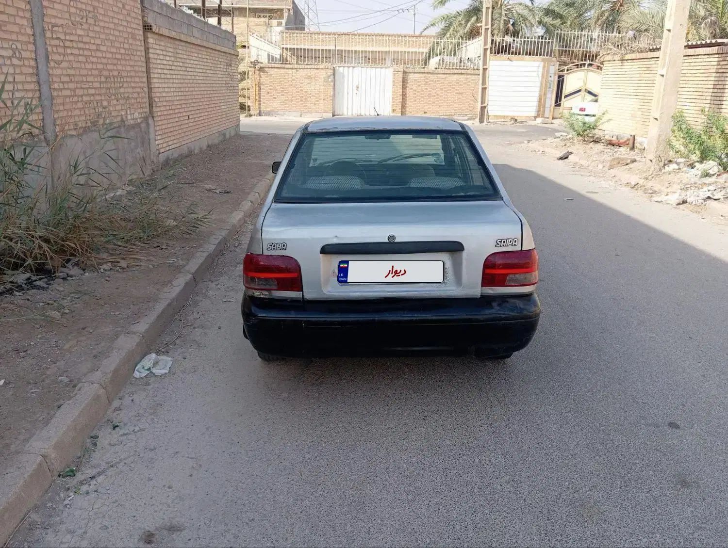 پراید صبا بنزینی - 1386