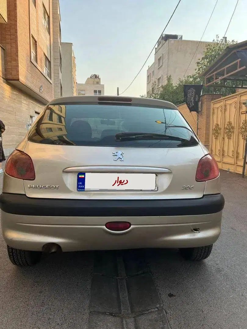 پژو 206 تیپ 3 - 1383