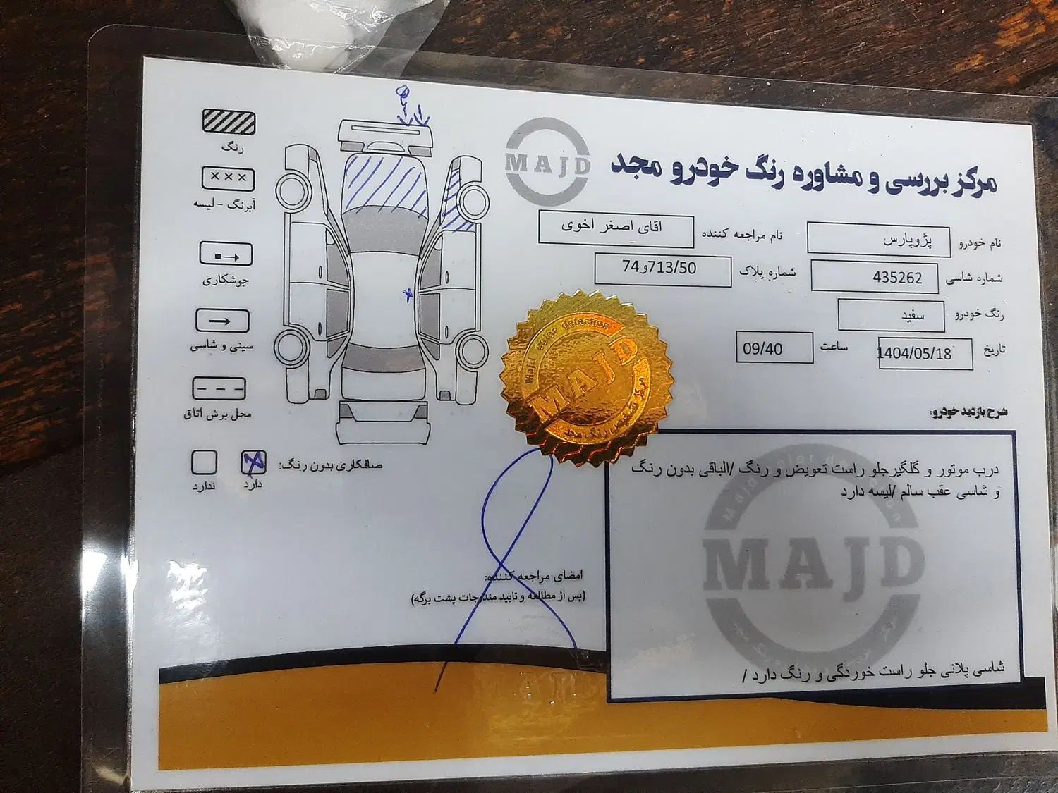 پژو پارس سال - 1401
