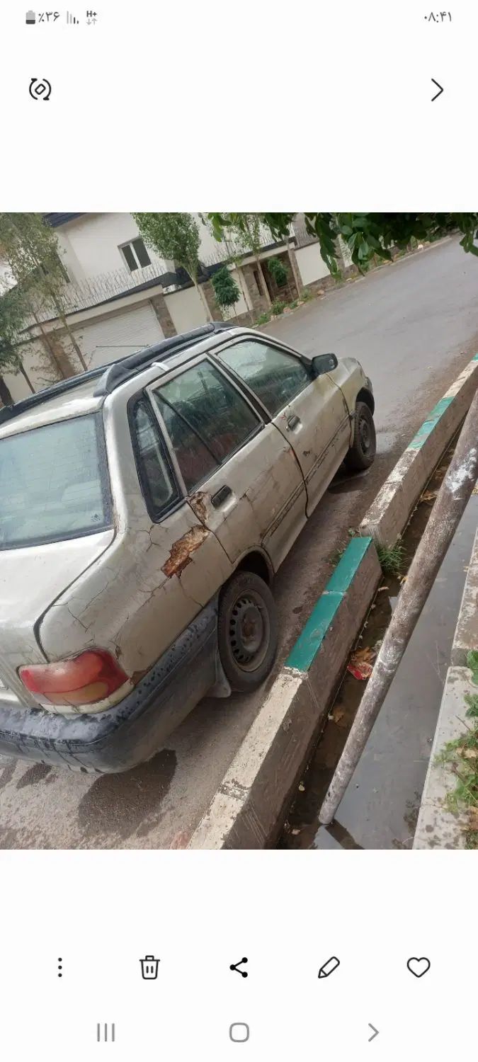 پراید صبا بنزینی - 1384