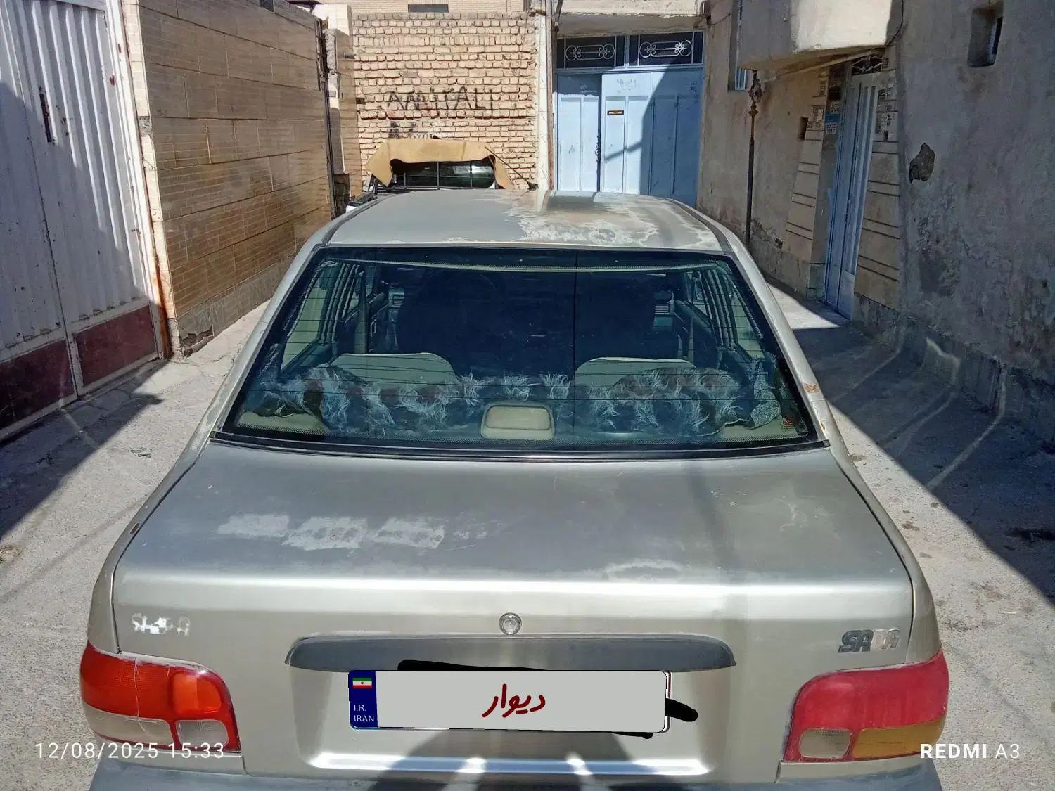 پراید صبا بنزینی - 1386