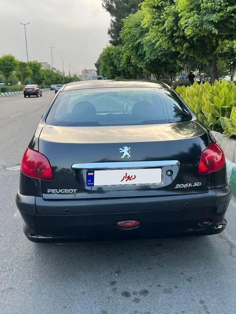 پژو ۲۰۶ صندوق دار v9 - 1386