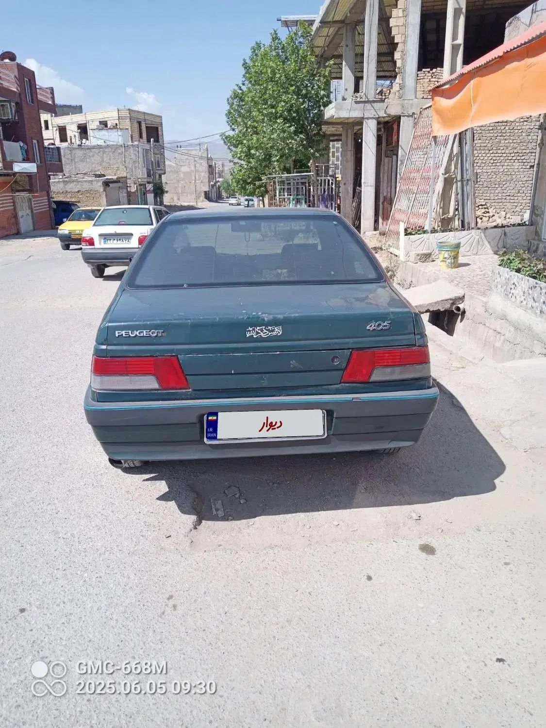 پژو آردی دوگانه سوز CNG - 1384