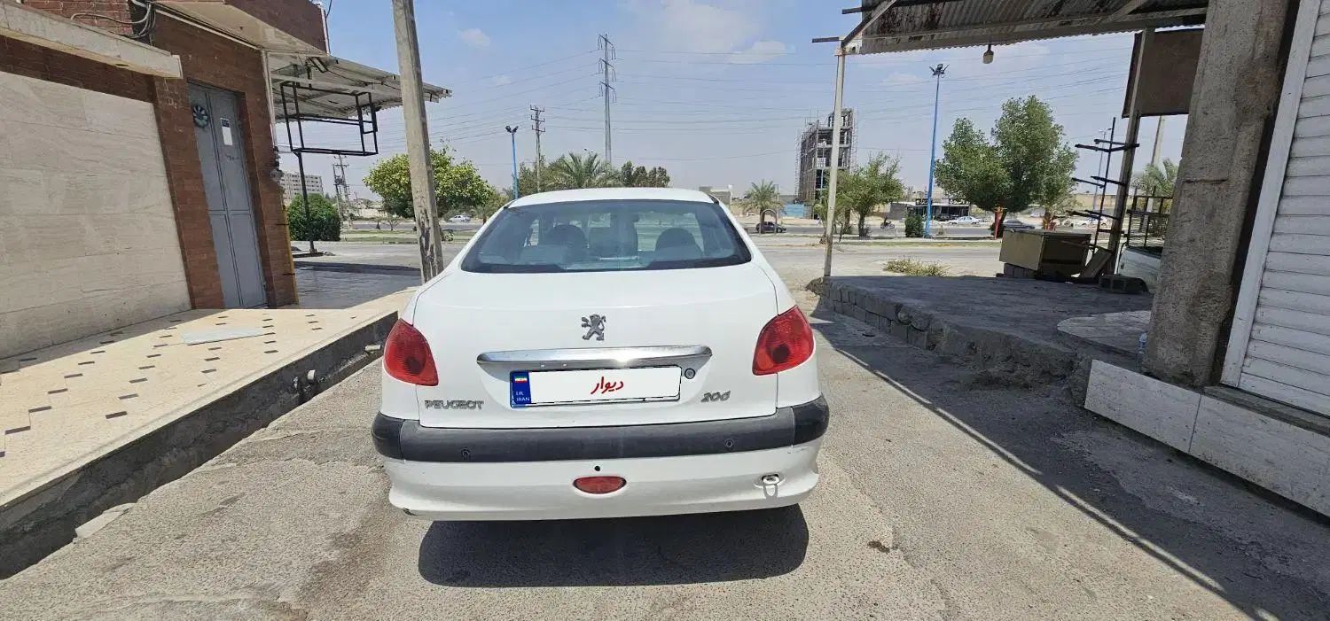 پژو ۲۰۶ صندوق دار v8 - 1393