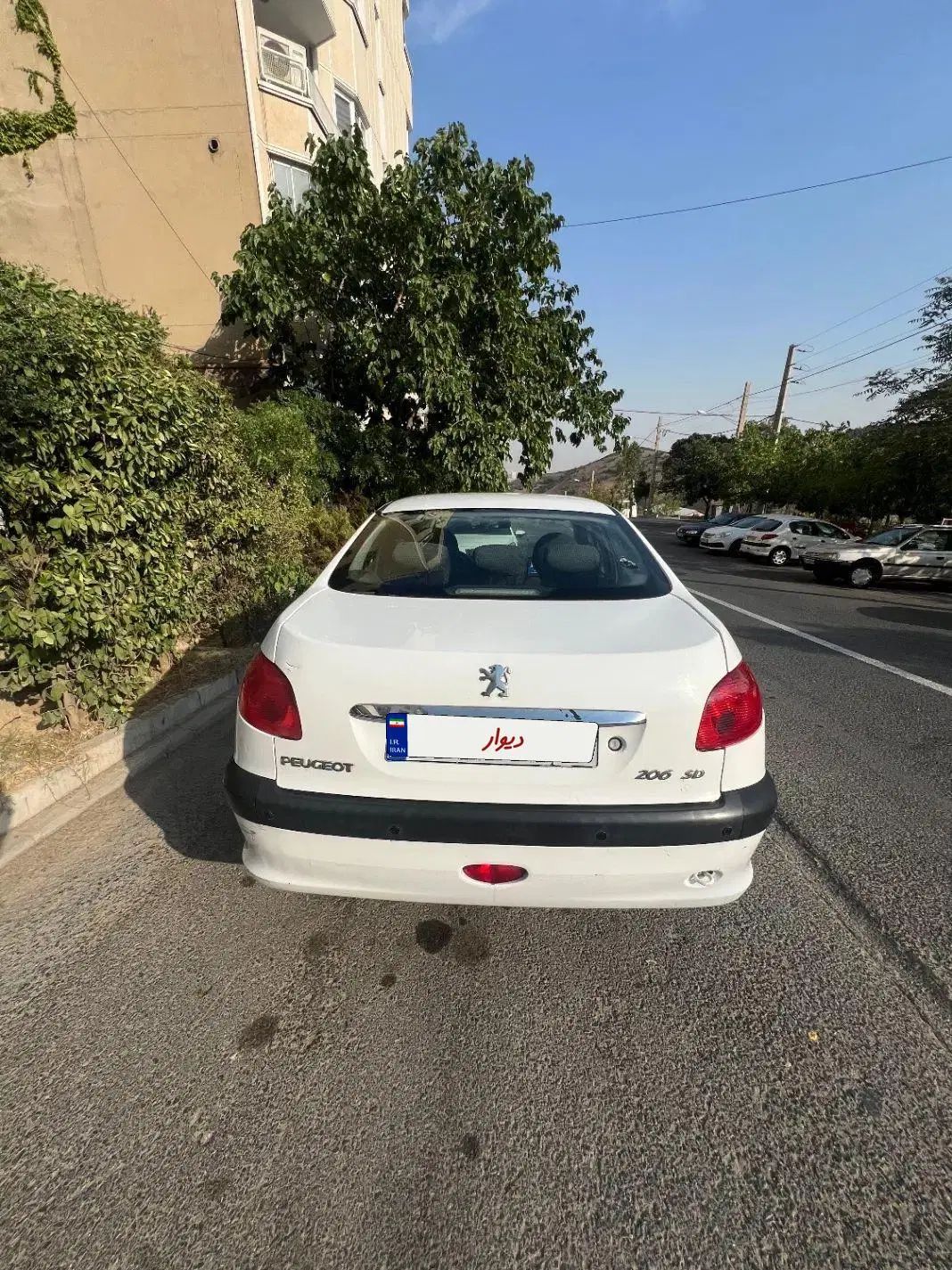 پژو ۲۰۶ صندوق دار v9 - 1390