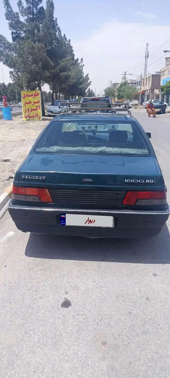پژو آردی دوگانه سوز CNG - 1384