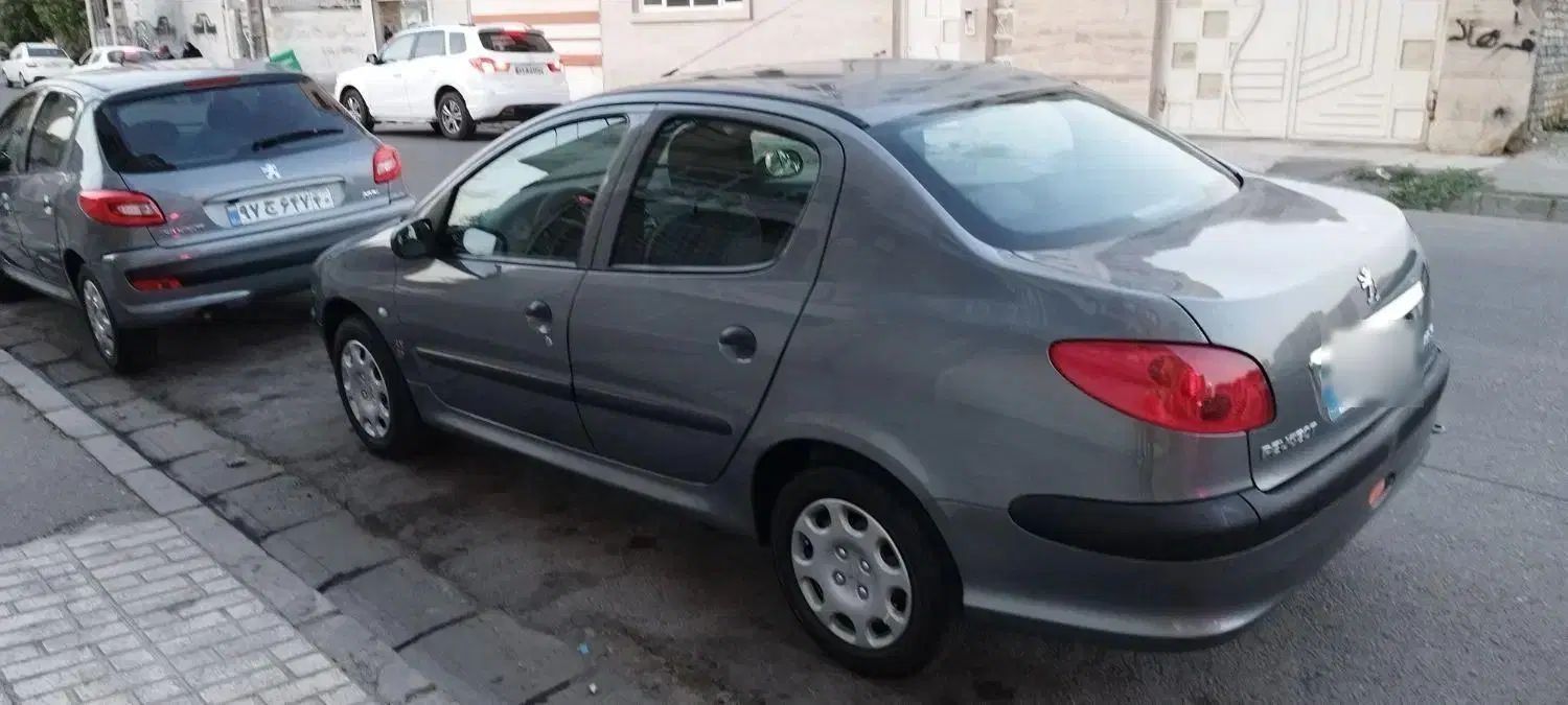 پژو ۲۰۶ صندوق دار v8 - 1395