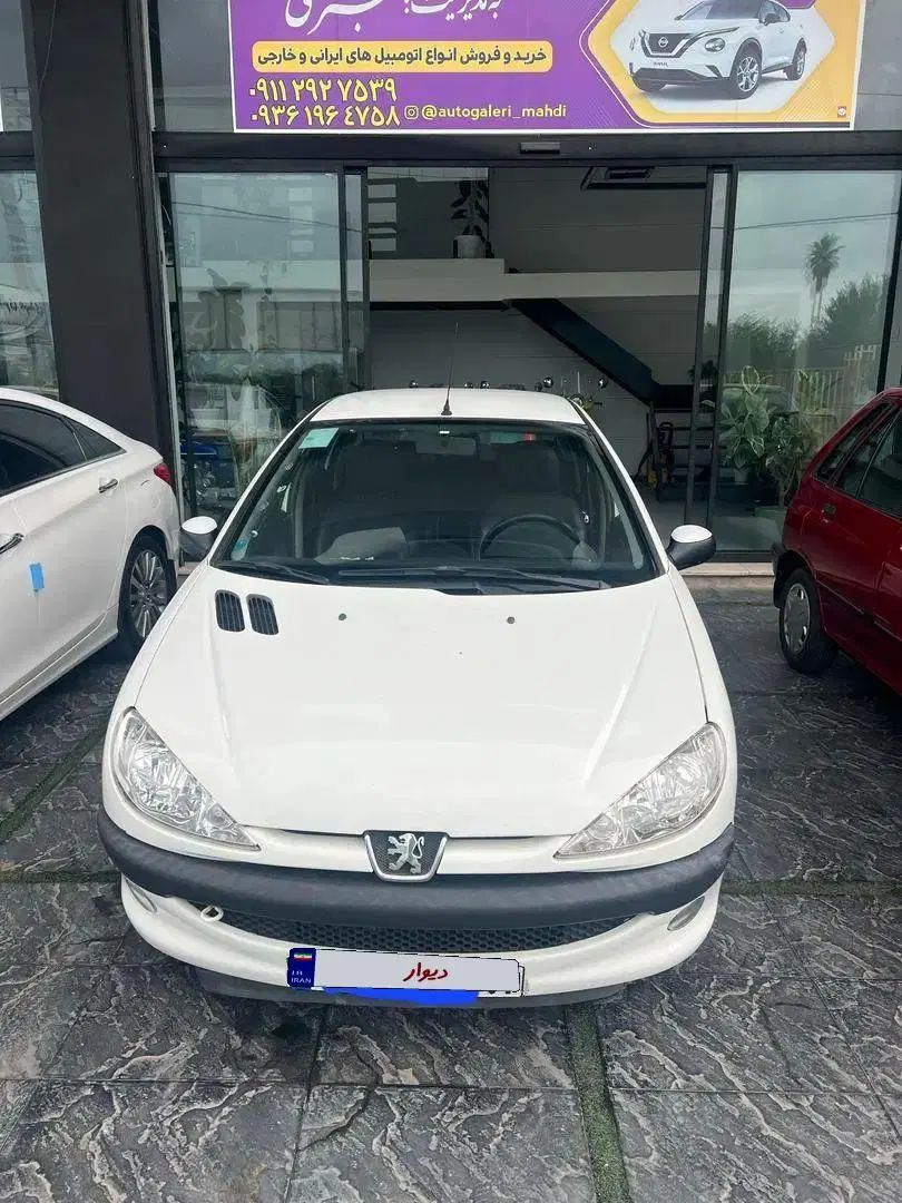 پژو ۲۰۶ صندوق دار v8 - 1396