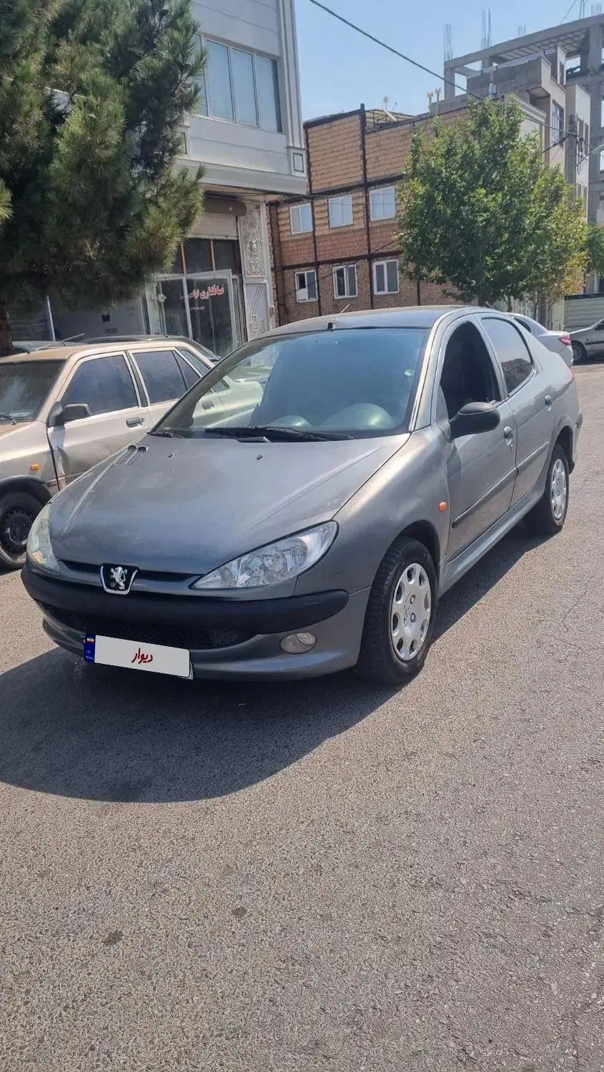 پژو ۲۰۶ صندوق دار v8 - 1386
