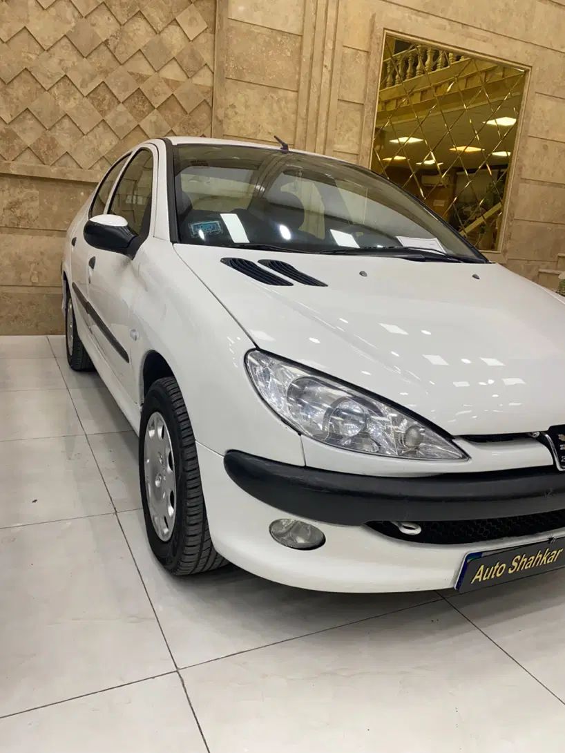 پژو ۲۰۶ صندوق دار v8 - 1391
